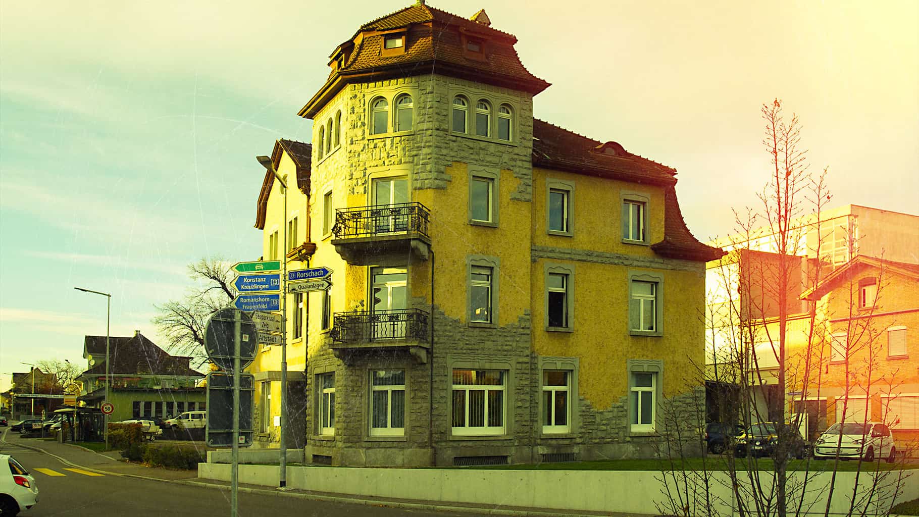 Der Breitehof in Arbon, Standort von Kommbinat